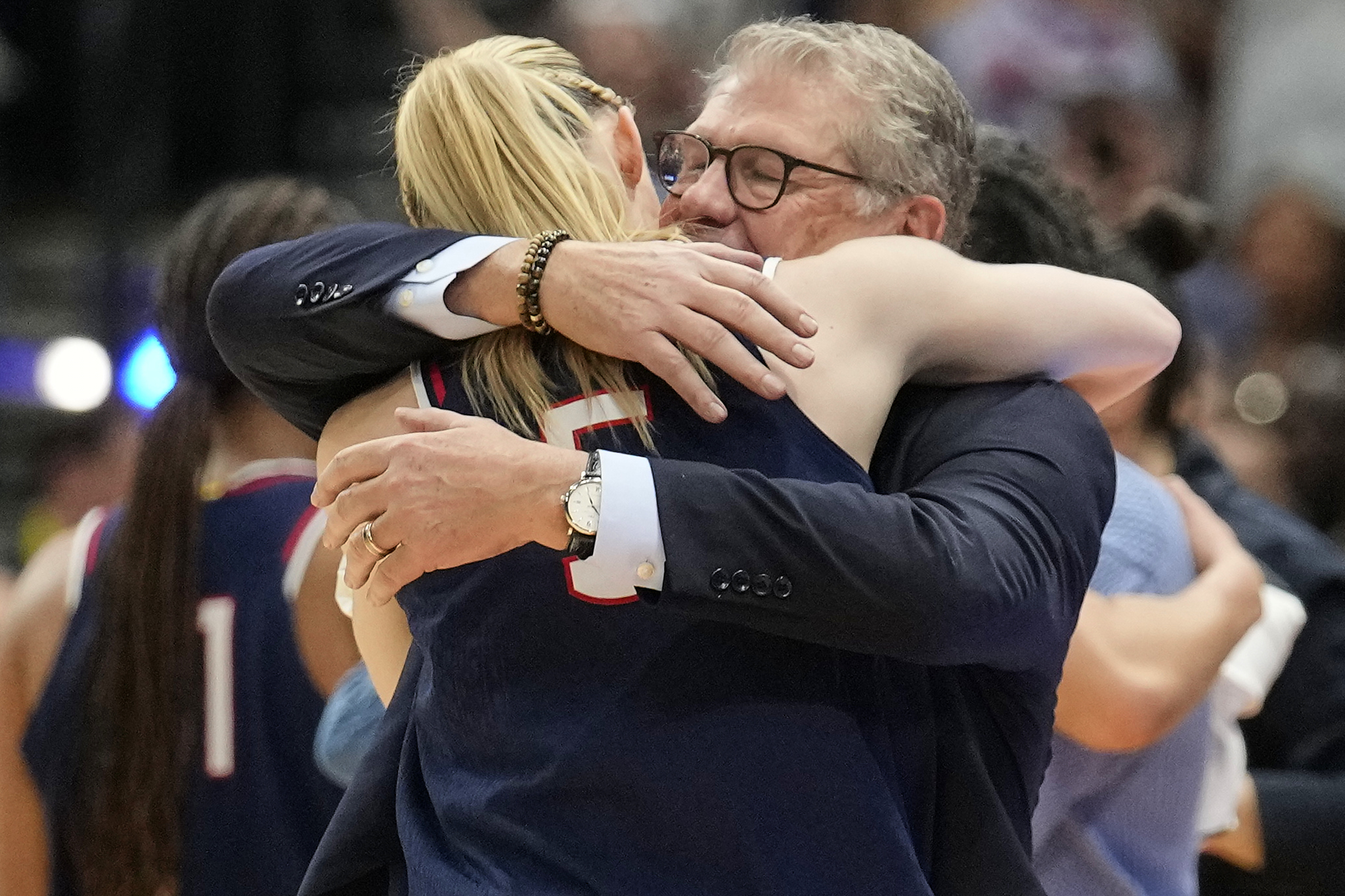 Paige Bueckers during National Championship