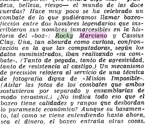 Así lo contaba Manuel Alcántara en MARCA