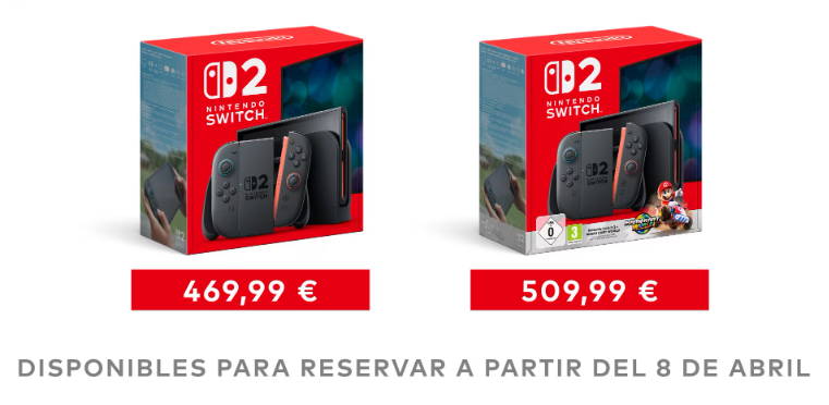 Este es el precio de NSW2.