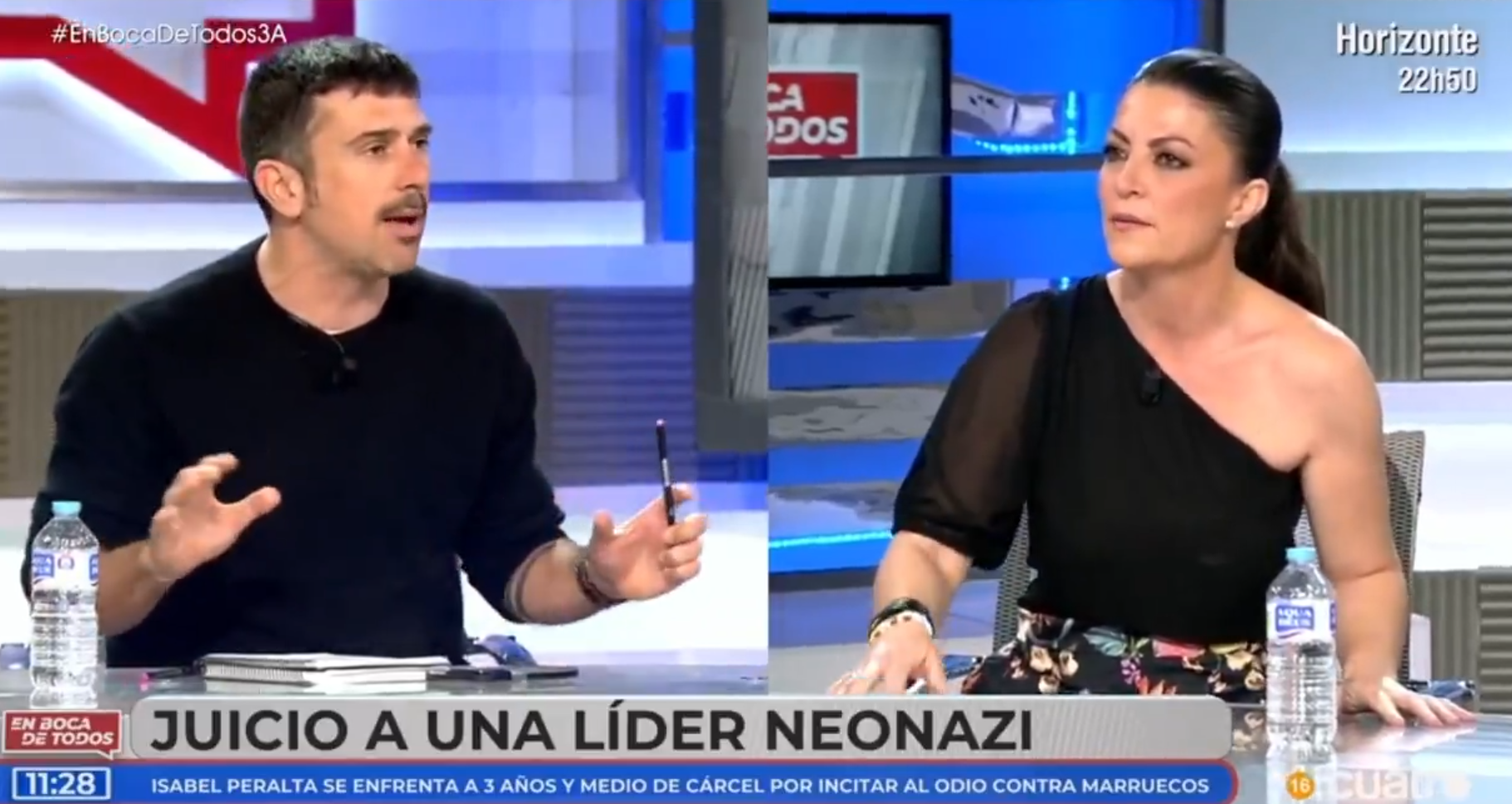 Ramón Espinar y Macarena Olona