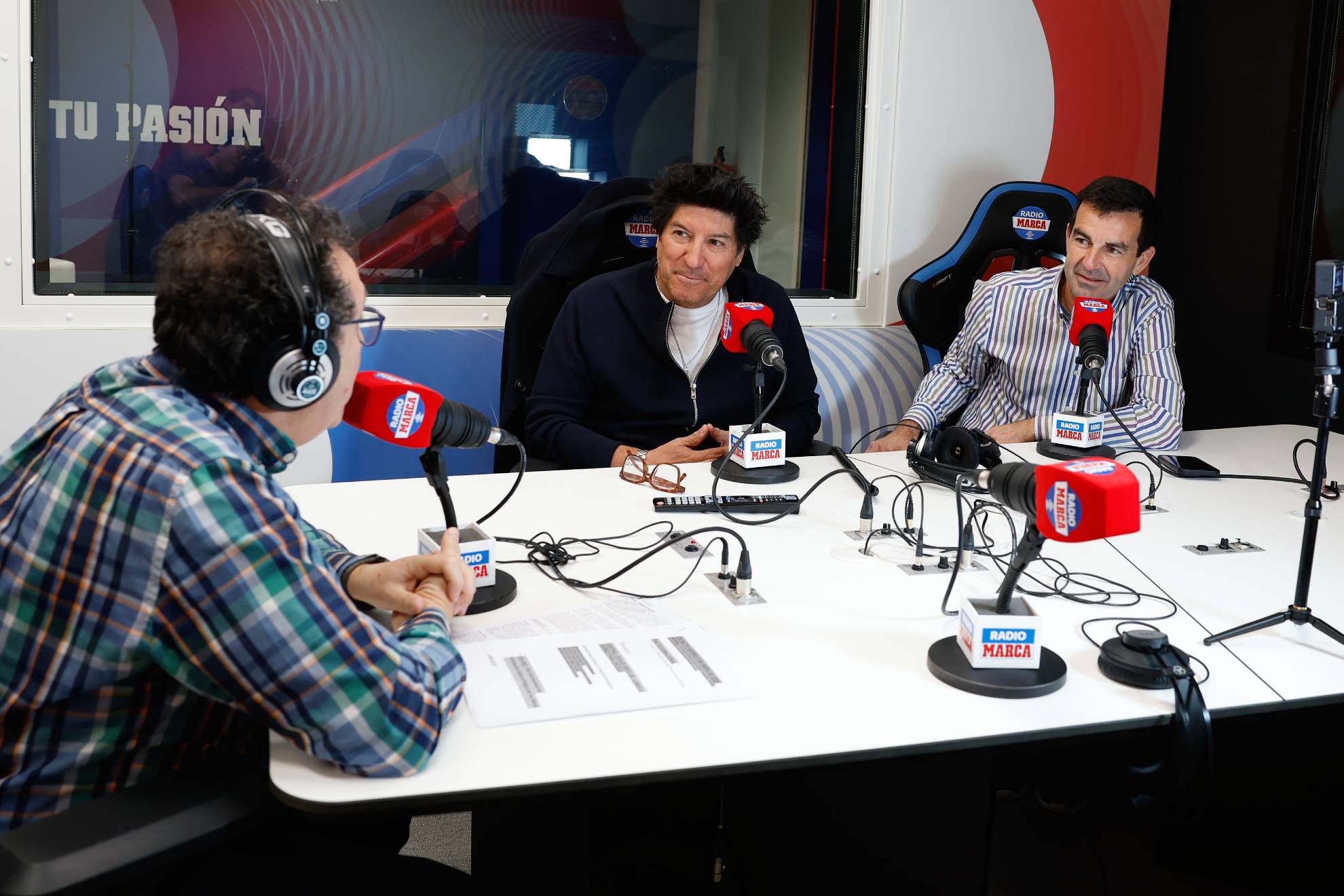 Zamorano, en el programa de Ortega en Radio MARCA