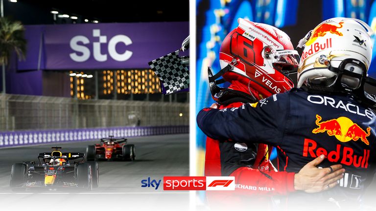 Charles Leclerc and Max Verstappen's epic duel in Saudi Arabia! 