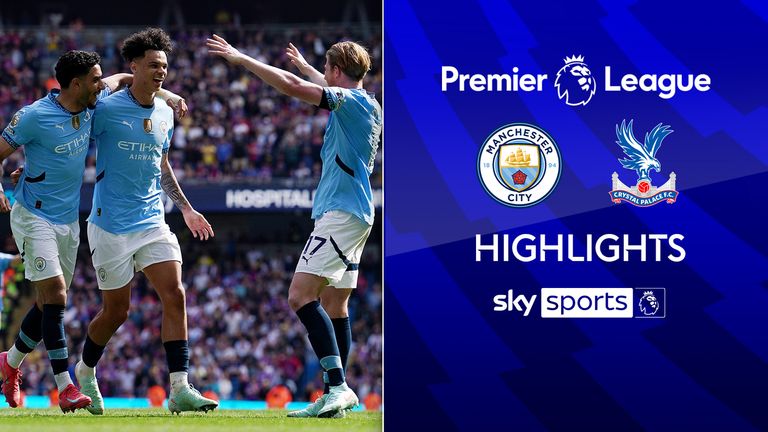 Man City  5-2 Crystal Palace | Premier League highlights