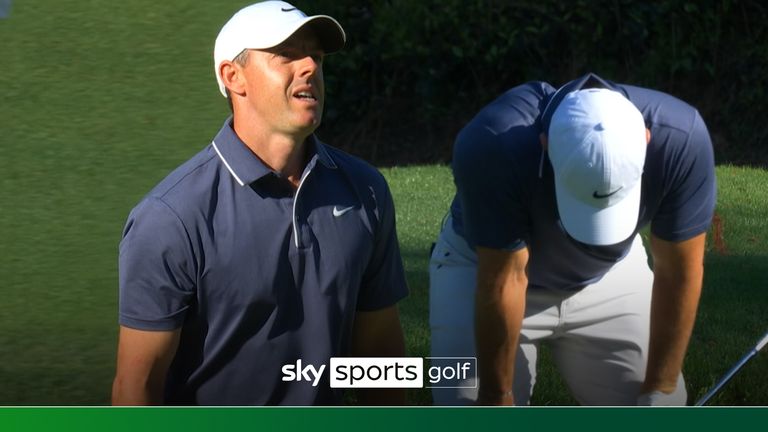 RORY MCILROY DOUBLE BOGEY 13TH