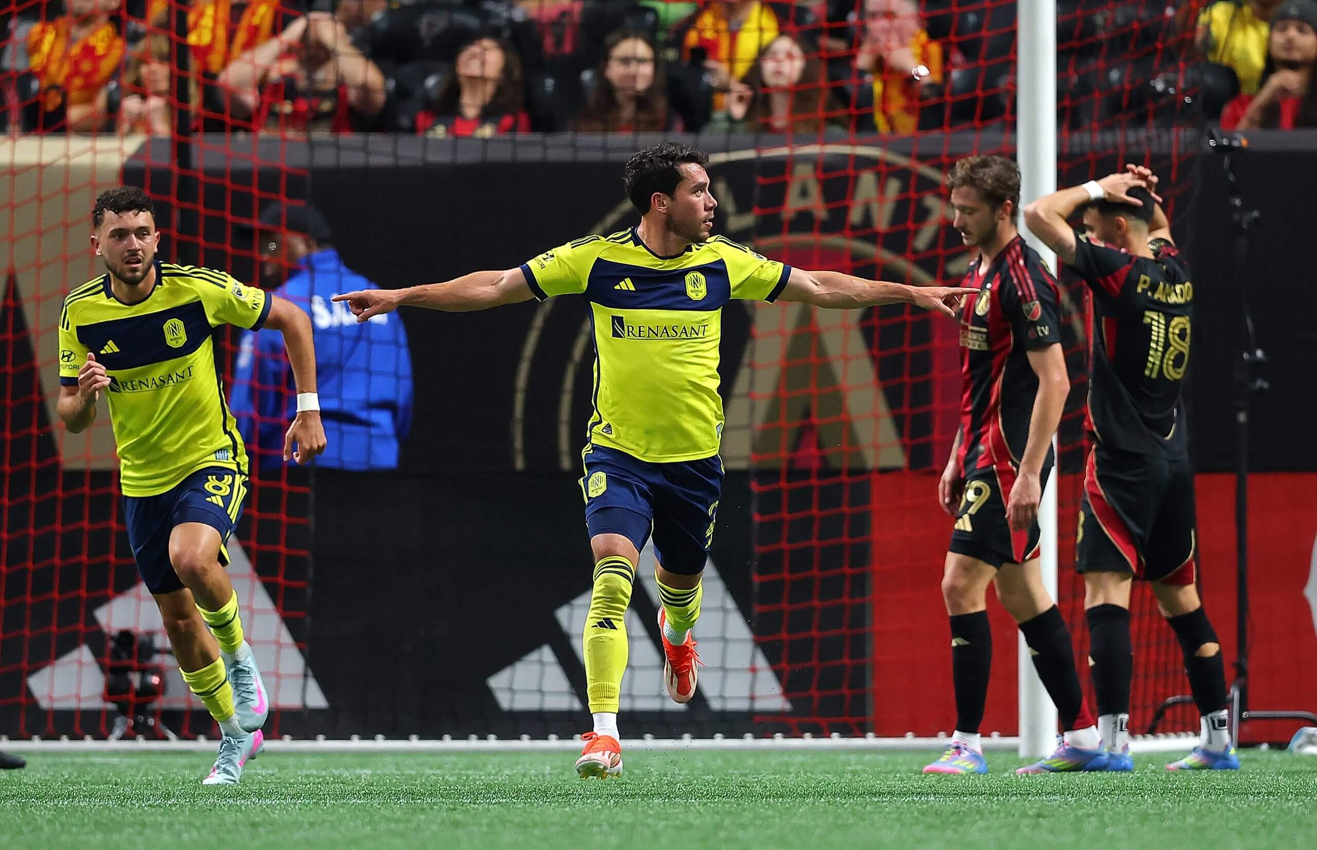 Nashville SC scores vs. Atlanta United