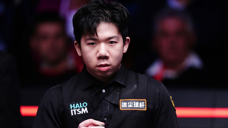 Lei Peifan triumphed at this seasons Scottish Open