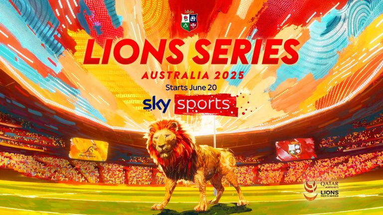 Watch the British and Irish Lions’ tour of Australia exclusively live on Sky Sports this summer.