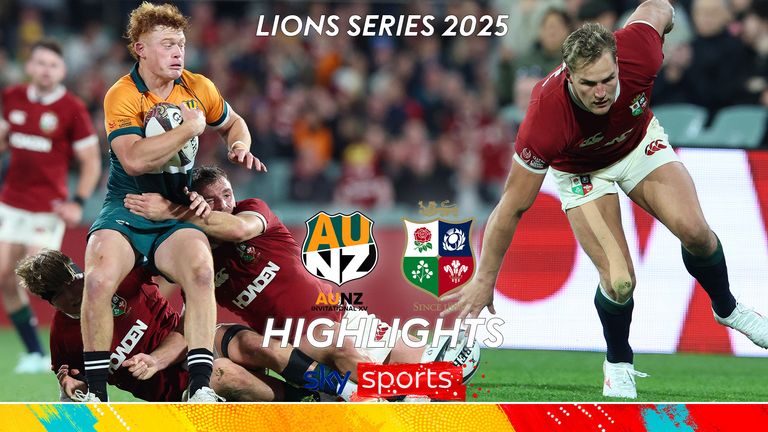 Highlights from the sixth game of the 2025 tour as the British and Irish Lions took on an Australia and New Zealand Invitational XV at Adelaide Oval.