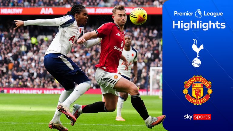 Highlights of the PL match between Spurs and Man Utd