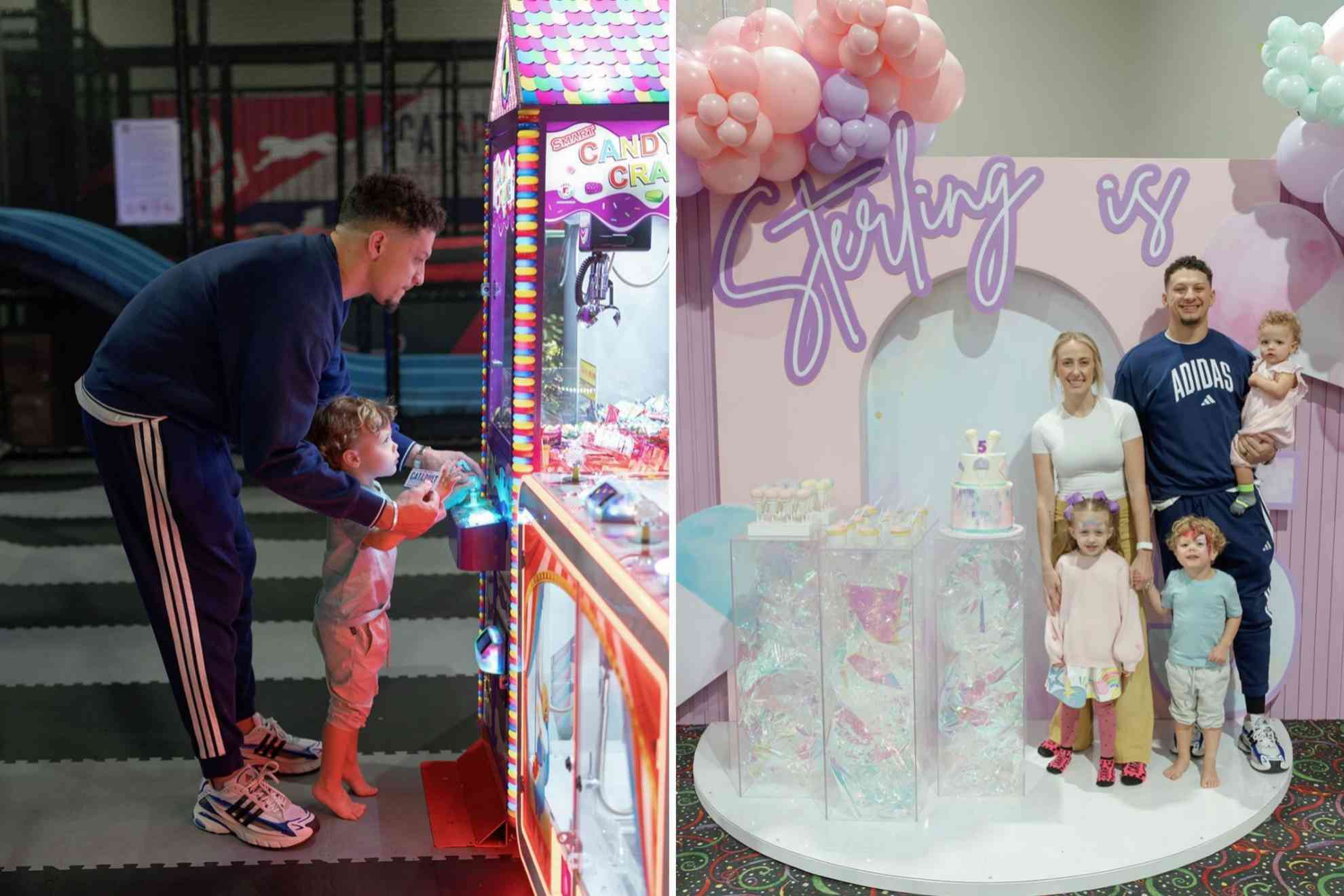 The birthday event itself reflected the Mahomes familys tradition of hosting large celebrations for their children
